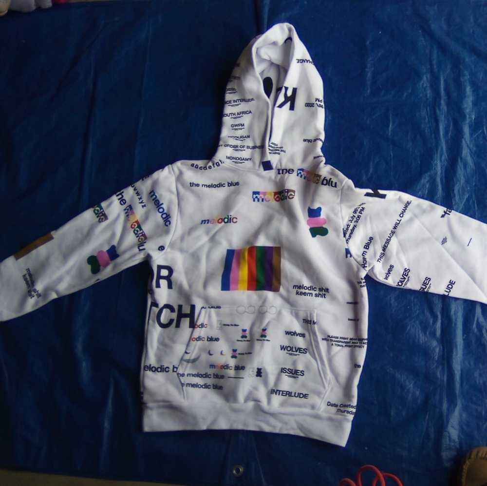 Melodic Blue Hoodie
